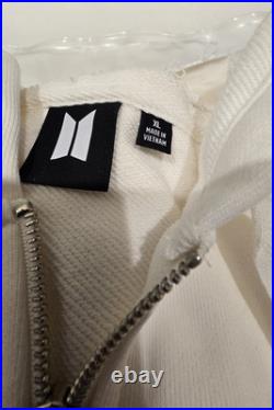 Jungkook Artist Made ARMYST Zip-Up Hoody XL White