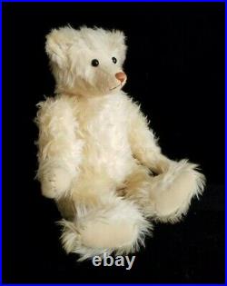 Kathleen Wallace Rare Edition #1/1 Stier Bears Mohair Teddy Bear 22 Signed 1988