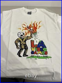 La Video Games Nasty Neckface Shirt White