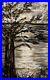 LiBo_Art_Gallery_3d_Structural_Large_Tree_Painting_Black_White_Gold_Acrylic_01_xiq