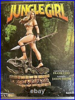 Limited Edition Women of Dynamite Jungle Girl Black & White Artist Proof Statue