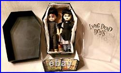 Living Dead Dolls Jack And Jill BLOODY GLOWING VARIANT Black & White Mezco LDD