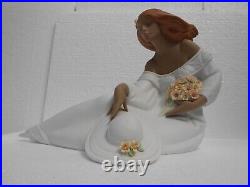 Lladro Bisque Porcelain Figurine Midday 2405 Artist Juan Huerta