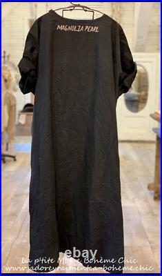 Magnolia Pearl Artist Smock Dress one size oversized NWT Journey