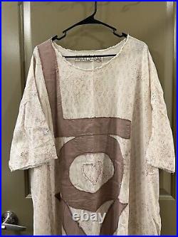 Magnolia Pearl cotton Evolve artist Smock Dress One size (item B4)
