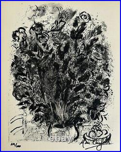 Marc Chagall Hand-Signed Original Print With COA and +$3,500 USD Appraisal