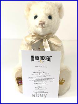 Merrythought Diana Teddy Bear- Special Numbered Ltd Edition #61 NEW 2022