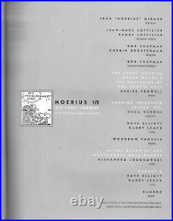 Moebius 1/2 The Early Moebius 1991 Graphitti SC 80 pp Heavy Metal Artist FN/VF