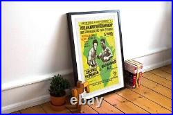 Muhammad Ali vs George Foreman Billboard Fight Poster/Print/Art Rumble