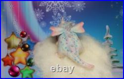 Needle felted dragon, OOAK toy, art toy, collectible handmade toy