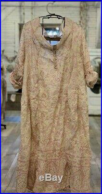New With Tag Magnolia Pearl Hand Block Talulah Artist Smock Dress In Durga
