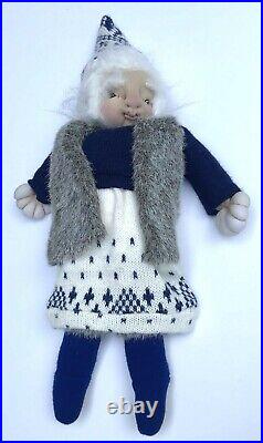 Nissen Doll Handcrafted By Thelma Paulson Rare HTF Tompte Nisse Handcrafted
