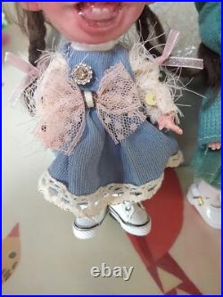 OOAK 2x ob11 Artist bjd dolls