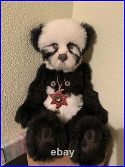 OOAK Artist Made Art Panda Bear Designed By Melanie Jones