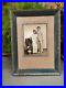 Old_Antique_Married_Couple_Picture_Photograph_Black_White_Print_Wooden_Framed_01_fx