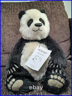 One of a Kind Artist Teddy Bear Gowter Panda by Hovvig Bears (Yvonne Graubek)