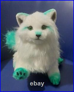 Ooak Artist Bear Artic Fox Cub By Laetta Art. Rare. Poseable. Gift in Box