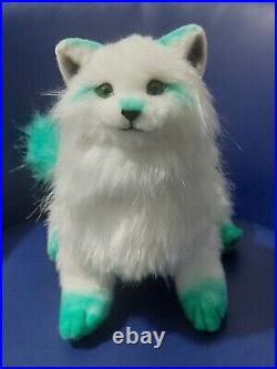 Ooak Artist Bear Artic Fox Cub By Laetta Art. Rare. Poseable. Gift in Box