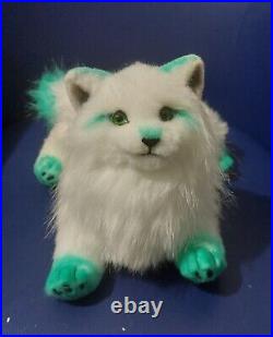 Ooak Artist Bear Artic Fox Cub By Laetta Art. Rare. Poseable. Gift in Box