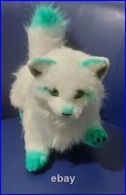 Ooak Artist Bear Artic Fox Cub By Laetta Art. Rare. Poseable. Gift in Box