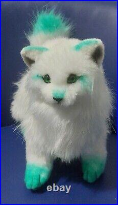 Ooak Artist Bear Artic Fox Cub By Laetta Art. Rare. Poseable. Gift in Box