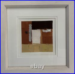 Original Mixed Media Art With Silver Block Signed By Artist, Orla May Original Mixed Media Art With Silver Block Signed By Artist, Orla May