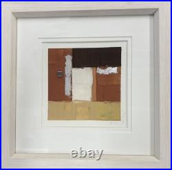 Original Mixed Media Art With Silver Block Signed By Artist, Orla May Original Mixed Media Art With Silver Block Signed By Artist, Orla May