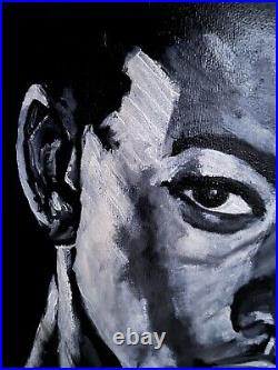 Original Oil Painting Black And White sold by the artist