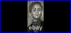 Original Oil Painting Woman with Earrings sold by the artist