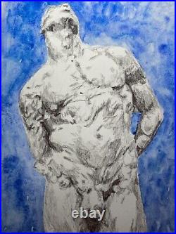 Original watercolour painting entitled,'Prometheus'