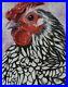 PAINTING_Chicken_Bird_Hen_Black_White_Farm_Animal_ORIGINAL_ART_OIL_Yary_Dluhos_01_yo