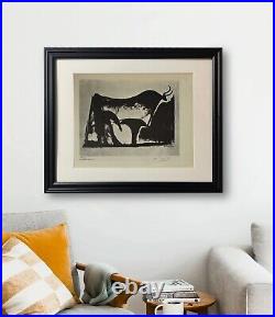 Pablo Picasso Hand-Signed Original Print With COA and +$3,500 USD Appraisal
