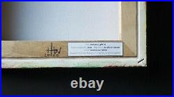 Painting by Helen Hew-White, signed, Abstract Expressionism, Delauney, Cubism