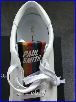 Paul Smith Brand New Hassler White Artist Stripe Trainer