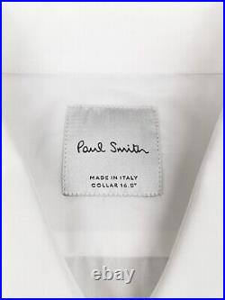 Paul Smith Mainline Mens Size 16.5 MIB Shirt (BNWT) Artist Stripe Men In Black