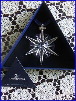 Perfect 2005 Swarovski Christmas star Annual Edition Ornament