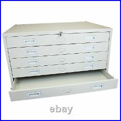 Plan Chest Architects Drawers Map Artist A1 Metal Office Storage Studio B0642