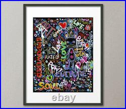Prints, Posters, Graffiti Painting Art Abstract Modern Graphic Hip Hop Gift Ideas