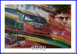 REDUCED Jeff Gordon Nascar 34x24 signed by artist George Bartell