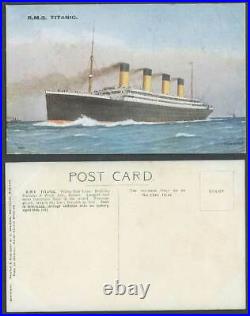 R. M. S Titanic, White Star Line Liner, Royal Mail Steamer Steam Ship Old Postcard