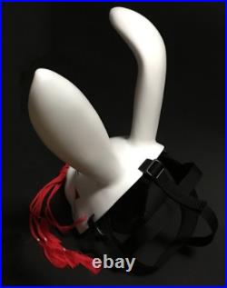 Rabbit Mask White Gothic Cosplay Unisex FRP Festival Halloween JPN Artist