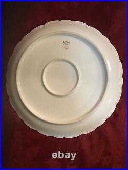 Rare Haviland Limoges American Beauty M. Naudin Artist Chop Plate Round Platter
