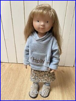 Rare Vintage 16 Holly Lena Doll By Artist Marie-Luise Schulz White Balloon