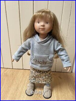 Rare Vintage 16 Holly Lena Doll By Artist Marie-Luise Schulz White Balloon