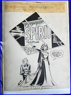 Rare! Will Eisner's The Spirit Vol. 2 IDW Artist's Proof unsigned edition