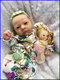 Reborn Baby Art Doll Baby Girl Authentic Reborn Uk Artist Alma Awake