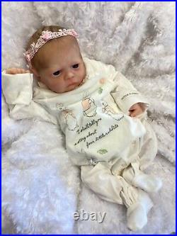 Reborn Baby Girl Art Doll Pearl Realborn Authentic Reborn Uk Artist