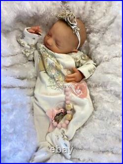 Reborn Baby Girl Art Doll Peter Rabbit Outfit Uk Artist Realborn Sculpt S