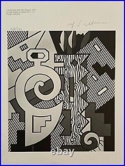 Roy Lichtenstein Hand-Signed Original Print With COA and +$3,500 USD Appraisal