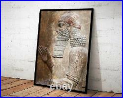 Sennacherib Son of Sargon II Wall Art Decor Babylon-Sumerian-Akkadian-Assyrian